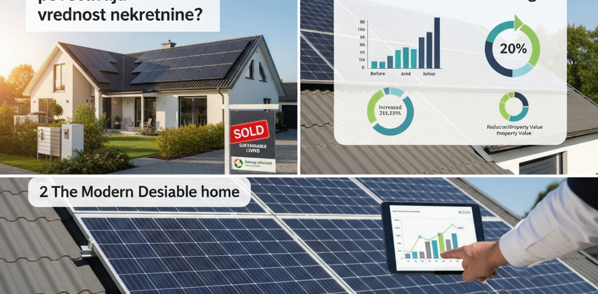 Kako solarni paneli povećavaju vrednost nekretnine?