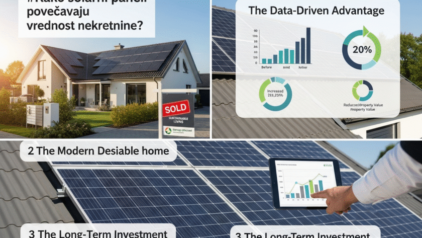 Kako solarni paneli povećavaju vrednost nekretnine?