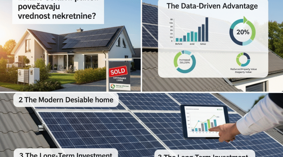Kako solarni paneli povećavaju vrednost nekretnine?