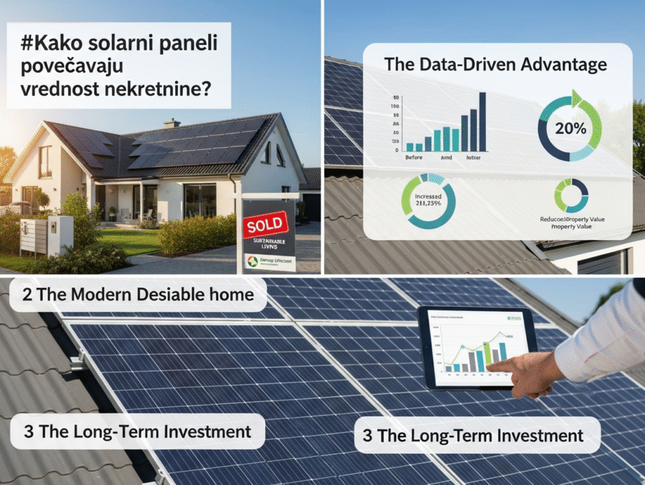 Kako solarni paneli povećavaju vrednost nekretnine?